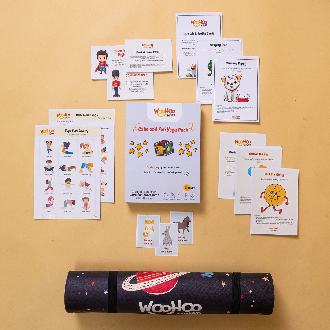 Calm and Fun Yoga Pack - Physical Box