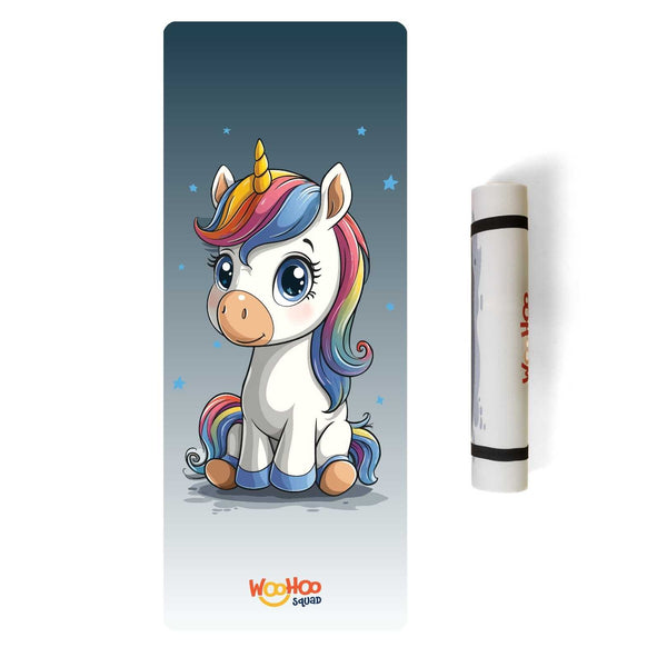 Unicorn yoga mat for kids — non-slip children's yoga mat